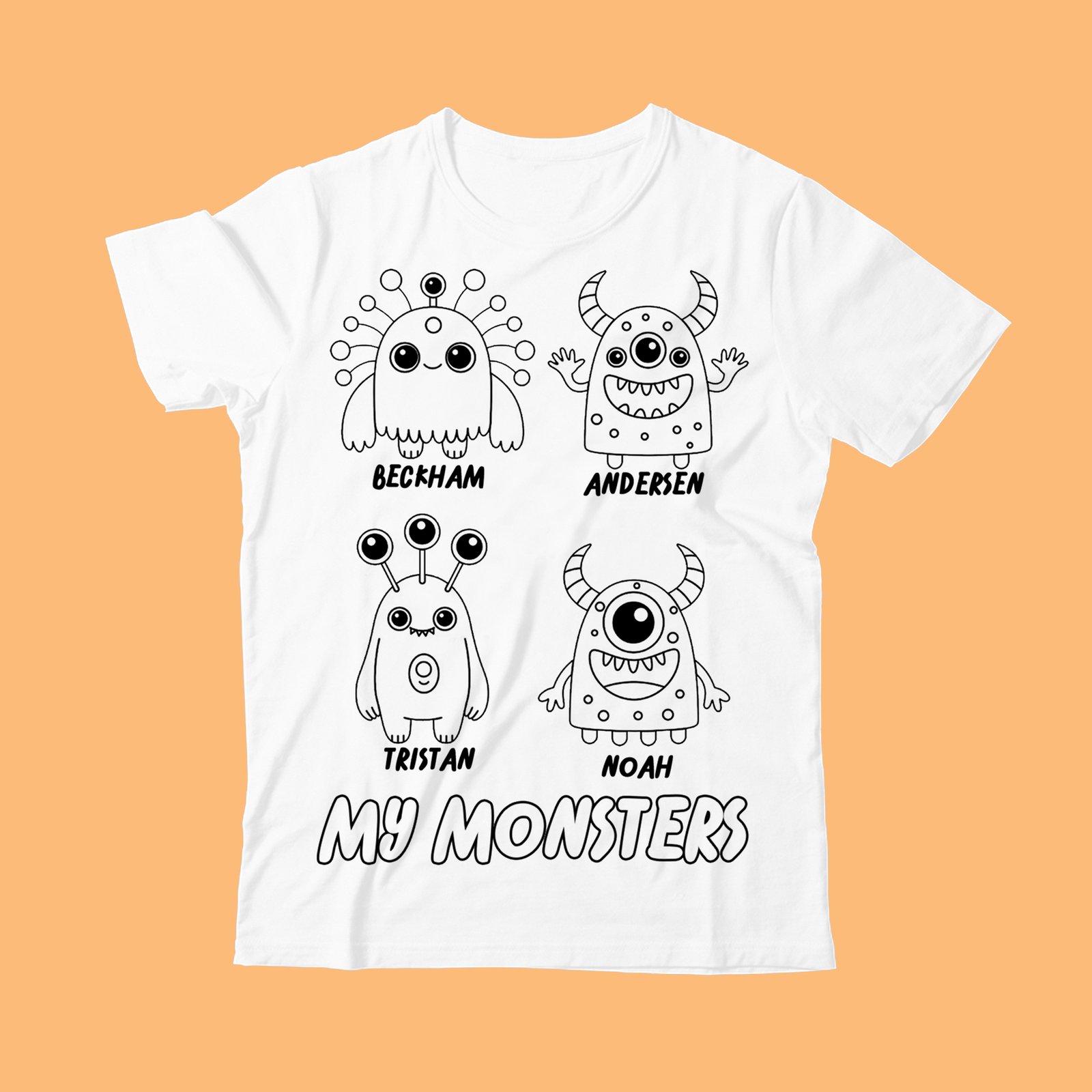 My Monsters | Shirt for Mom - Image 2