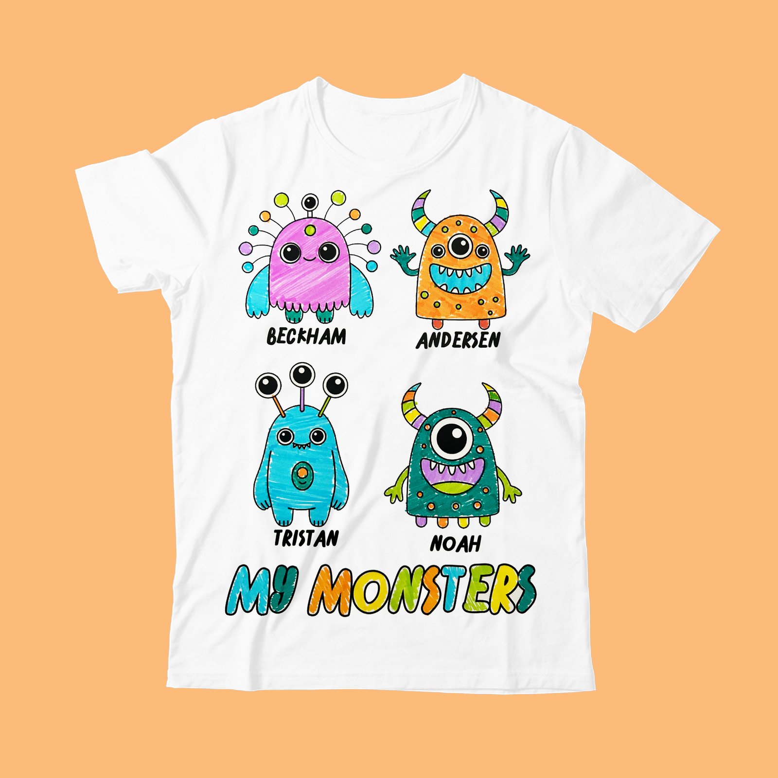 My Monsters | Shirt for Mom