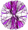 Purple & Silver